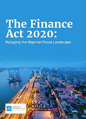 The Finance Act 2020: Rejigging the Nigerian Fiscal Landscape